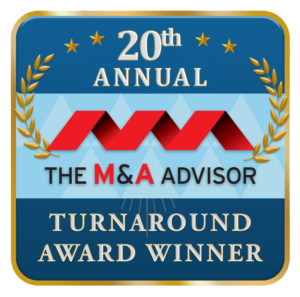 The M&A Advisor 20th Annual Turnaround Winners logo